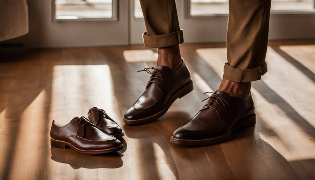 brown pants shoe pairings