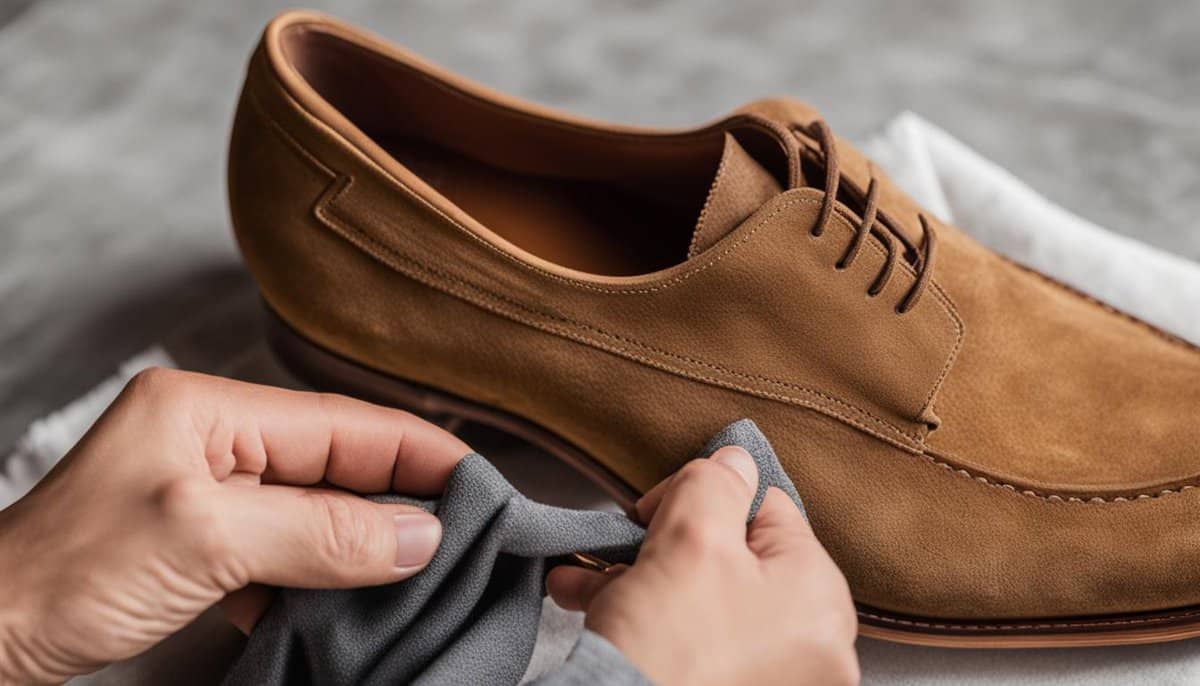 how to soften suede shoes