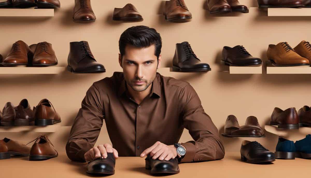 what color shoes go with a brown shirt
