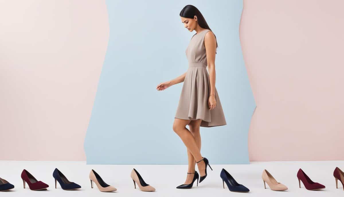 what color shoes to wear with taupe dress