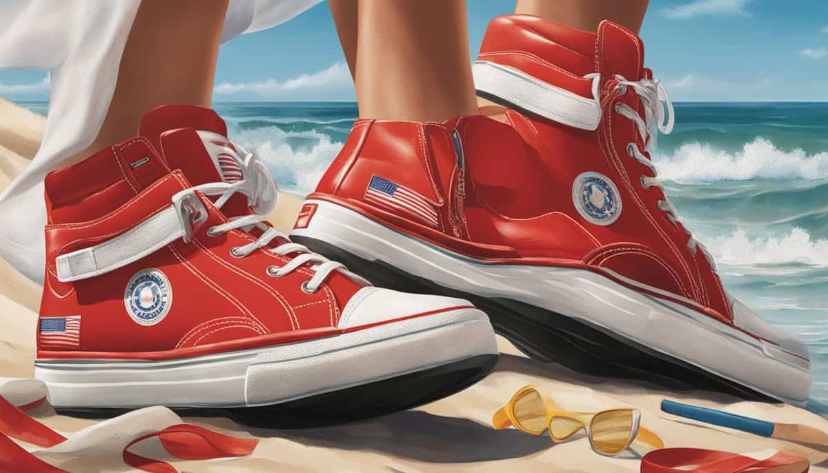what shoes do lifeguards wear