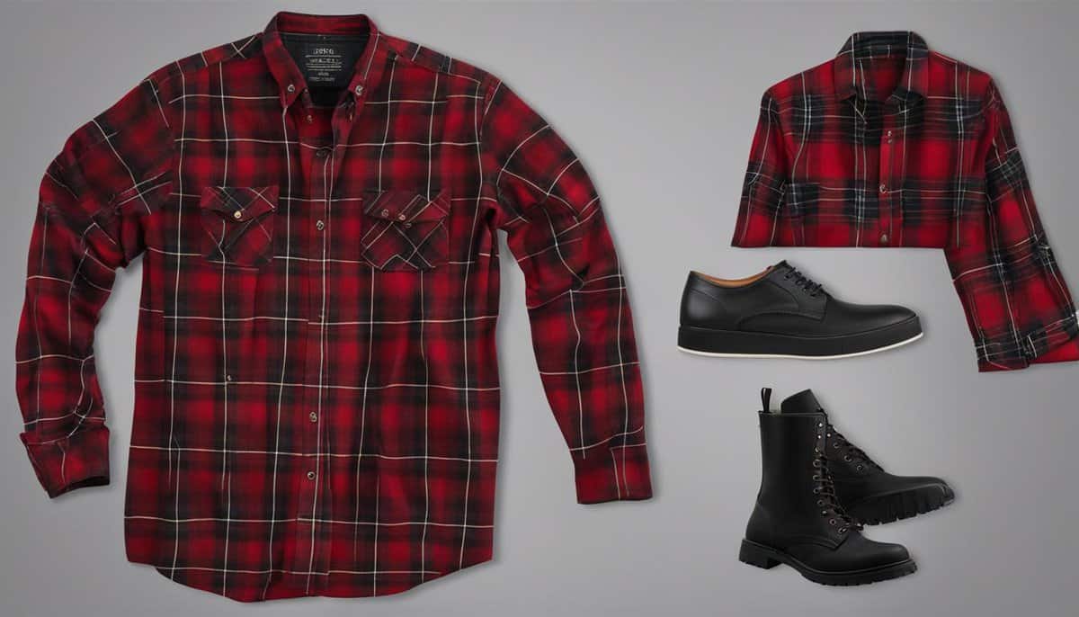 what shoes to wear with a flannel shirt