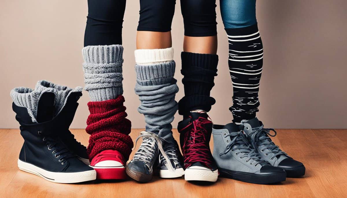 what shoes to wear with leg warmers